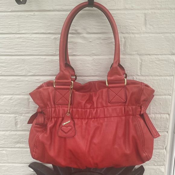 DKNY Leather Shoulder Bag - Picture 5 of 7